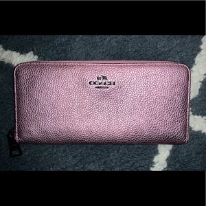 Coach Accordion Zip Wallet